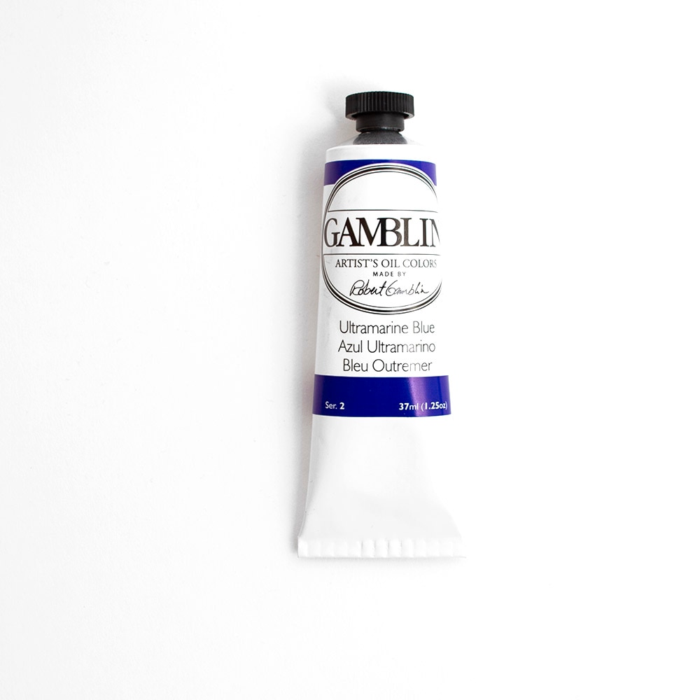 Gamblin, Oil, Art & School, Artist Grade, Paint, 37ml, 45670, Ultramarine Blue